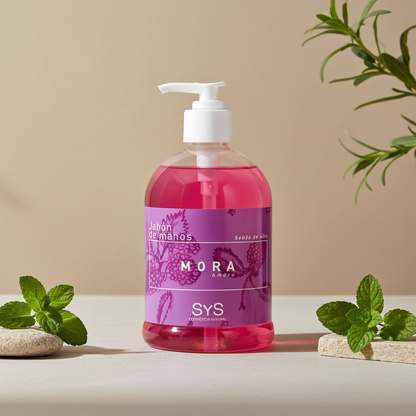 Natuurlijke Vloeibare Handzeep Blauwe Bessen 500 ml – Hydraterend &amp; Vegan | Labnatur