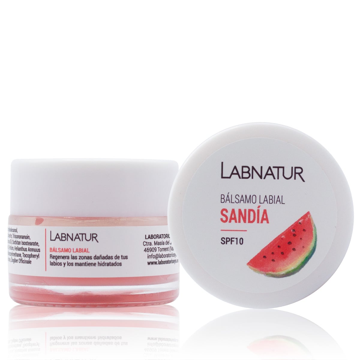 Lippenbalsem Watermeloen 15ml Labnatur Labnatur Nederland