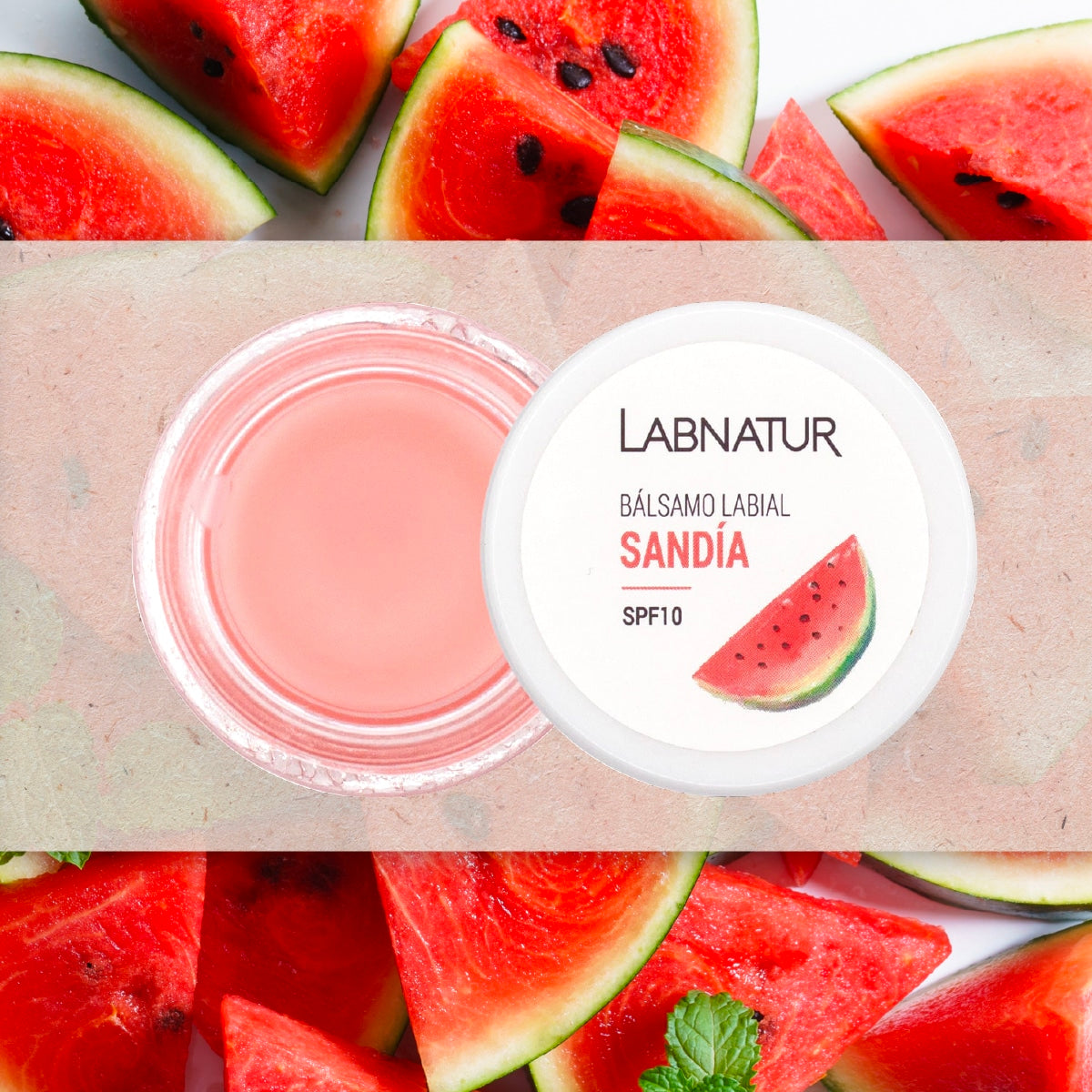 Lippenbalsem Watermeloen 15ml Labnatur Labnatur Nederland