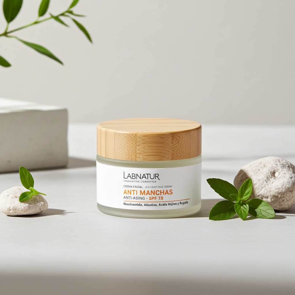 Anti-Vlekken Gezichtscrème 30 ml met SPF15 – Tegen Pigmentvlekken – Labnatur