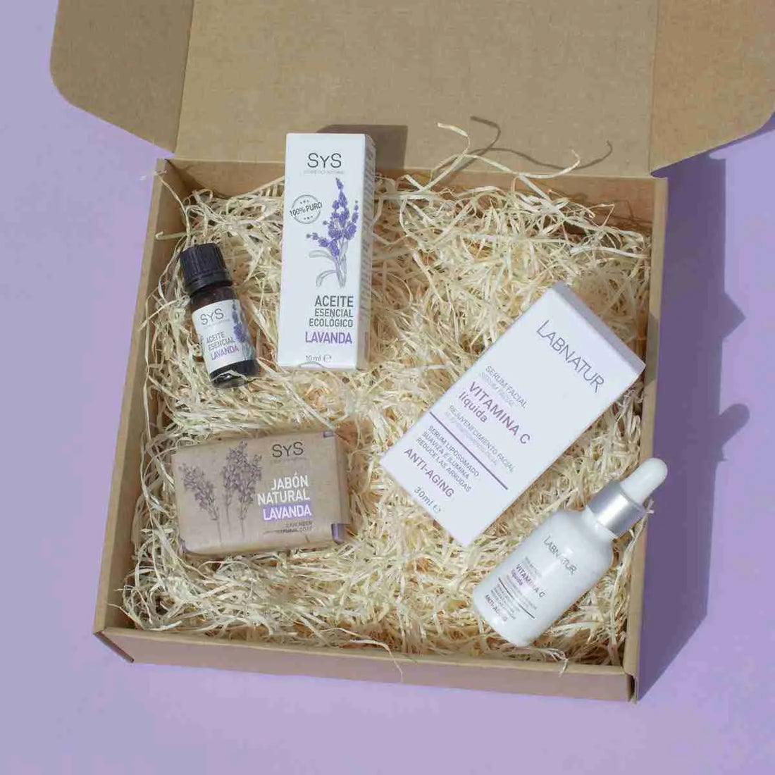 Mediterraan Essence cosmetisch geschenkverpakking Labnatur