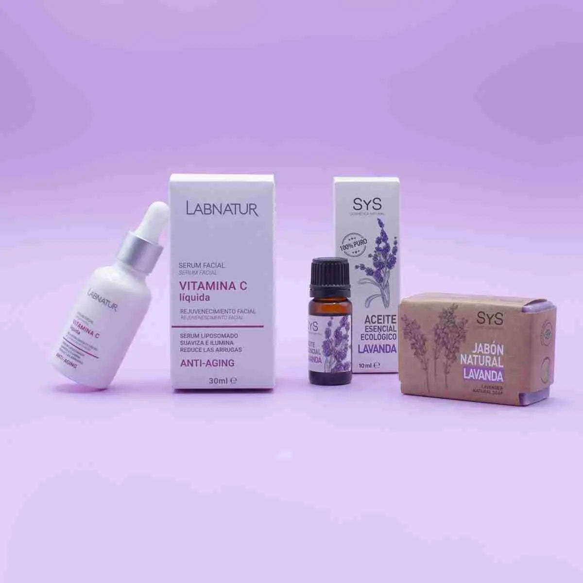 Mediterraan Essence cosmetisch geschenkverpakking Labnatur 2