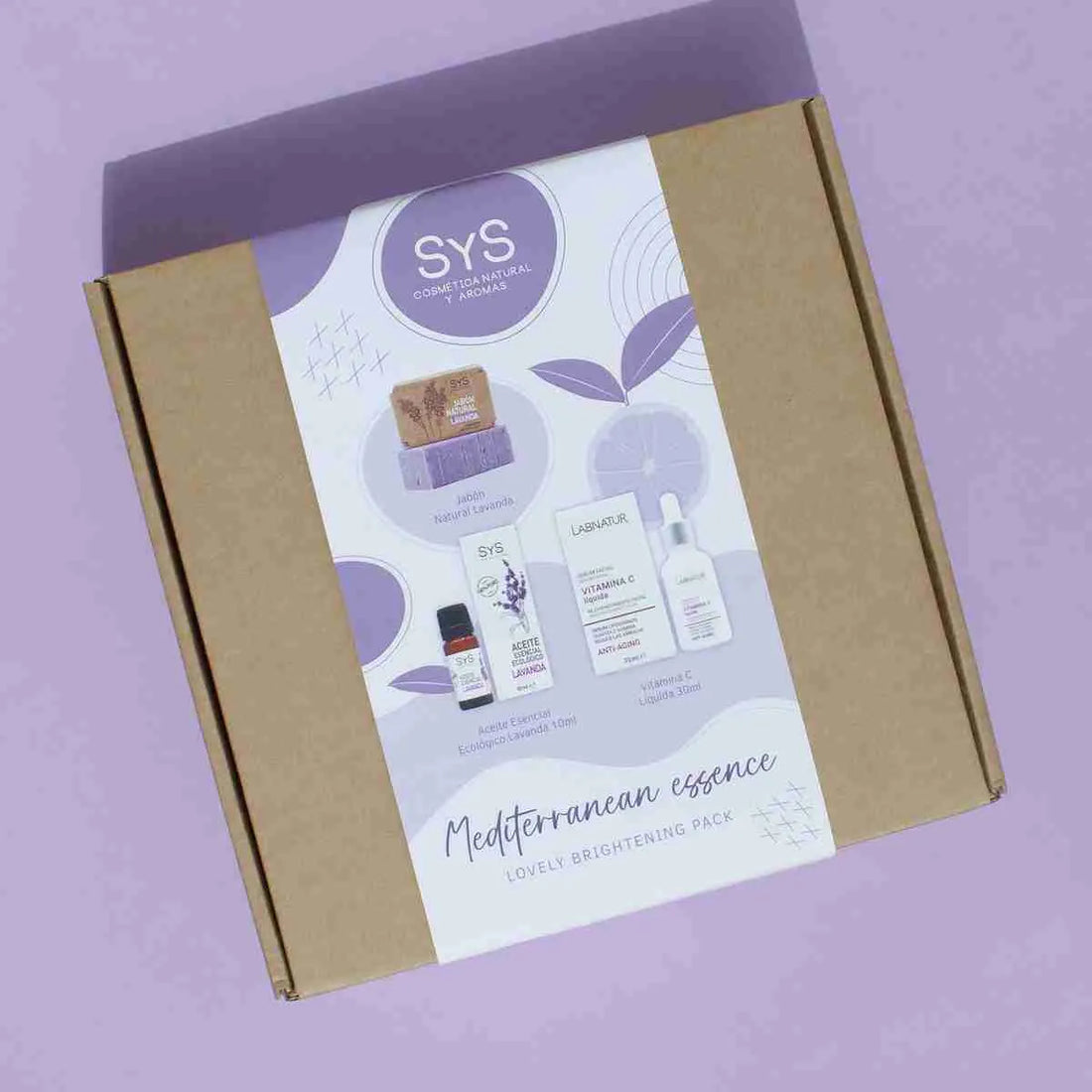 Mediterraan Essence cosmetisch geschenkverpakking Labnatur 3