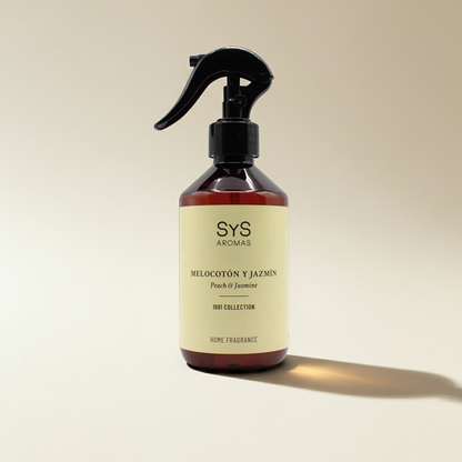 Geurspray Perzik &amp; Jasmijn 300 ml – Zoete Bloemige Huisgeur &amp; Verfrissing