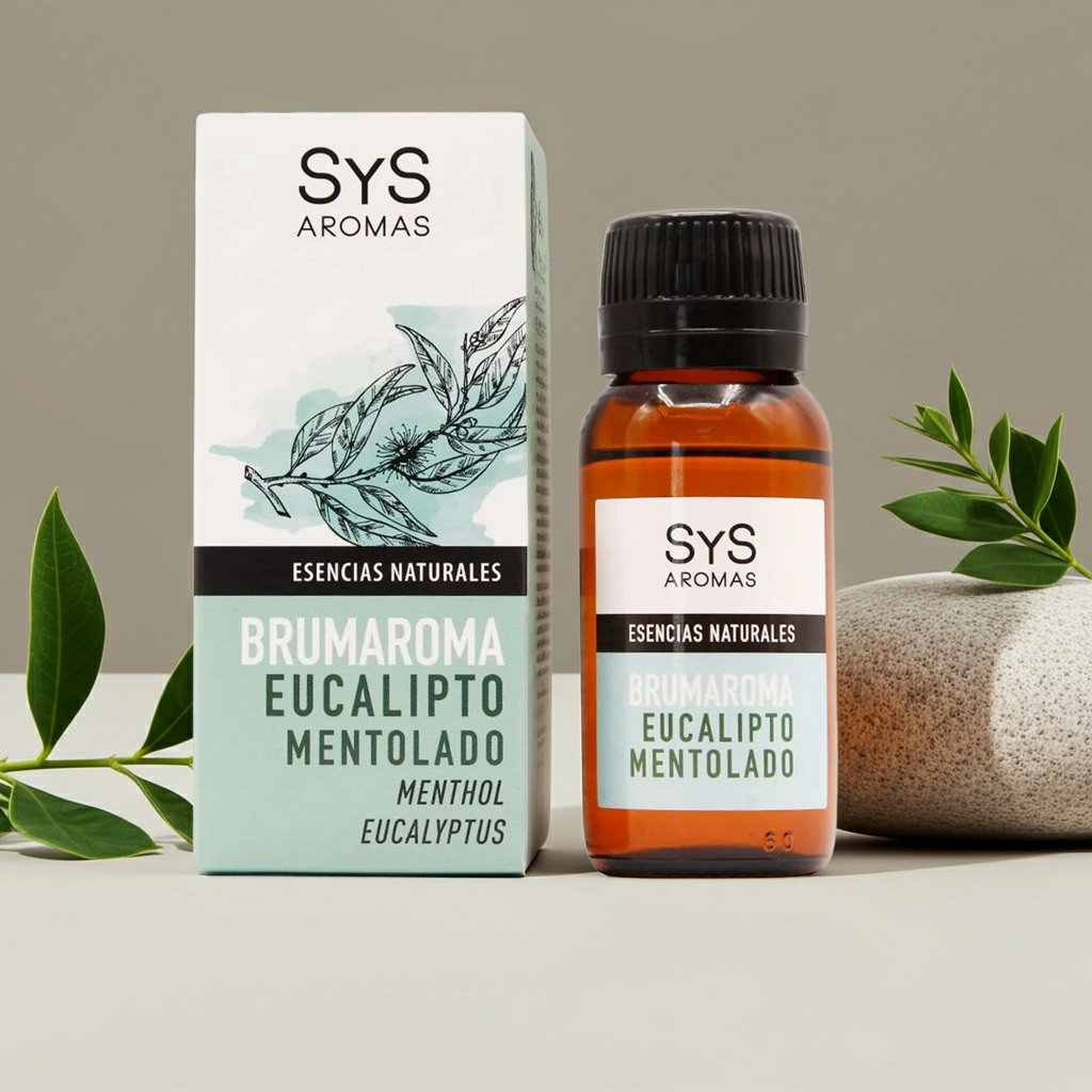 Etherische Olie Menthol &amp; Eucalyptus 50 ml – Verfrissende Aromatherapie &amp; Ontspanning | SYS Aromas
