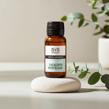 Etherische Olie Menthol &amp; Eucalyptus 50 ml – Verfrissende Aromatherapie &amp; Ontspanning | SYS Aromas