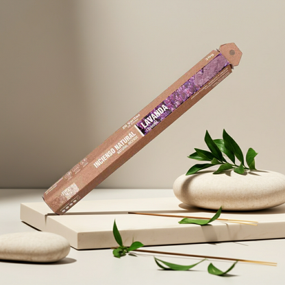 Natuurlijke Lavendel Wierook – Rust &amp; Ontspanning | 20 Stokjes