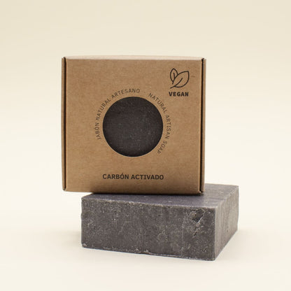Handgemaakte Zeep Actieve Kool 100g Premium Labnatur Nederland