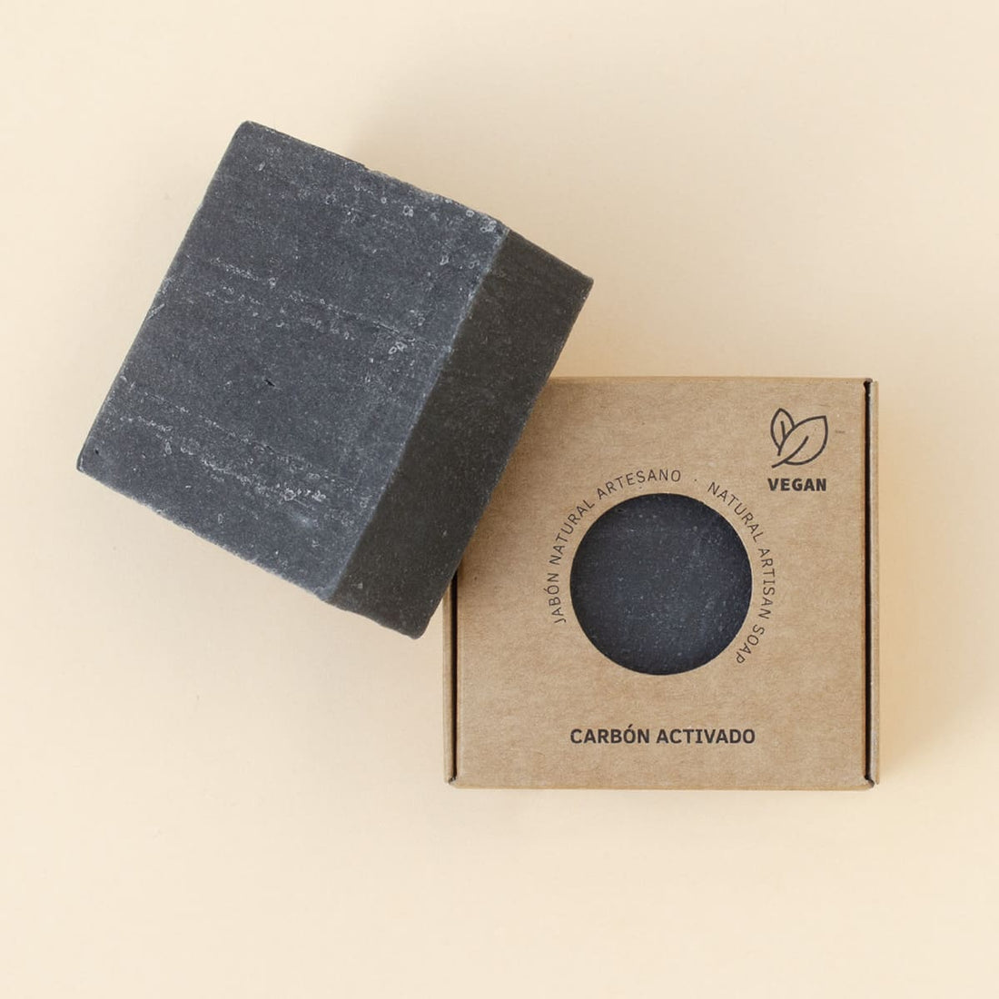 Handgemaakte Zeep Actieve Kool 100g Premium Labnatur Nederland