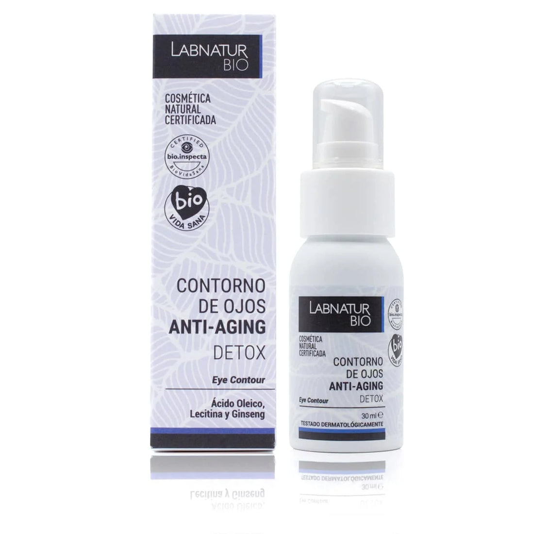 Oogcontour Detox gel 30ml gezichtscreme Labnatur