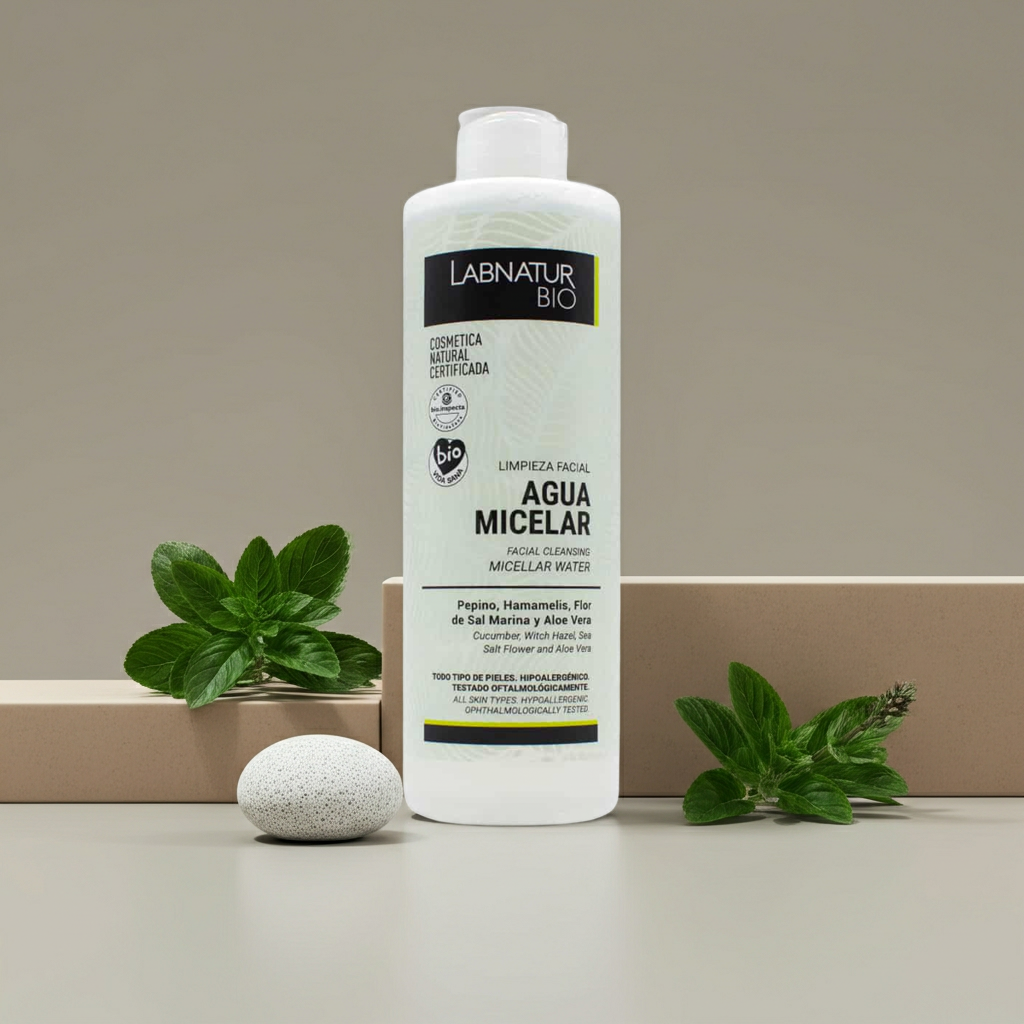 Micellair Water 300 ml – Natuurlijke Gezichtsreiniging voor Gevoelige Huid | Biologisch &amp; Vegan | Labnatur