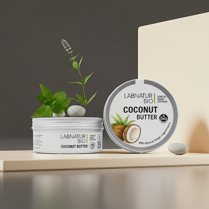 Biologische Kokosnoot Bodycrème 230ml – Natuurlijke Hydraterende Crème voor Alle Huidtypes | Labnatur Bio