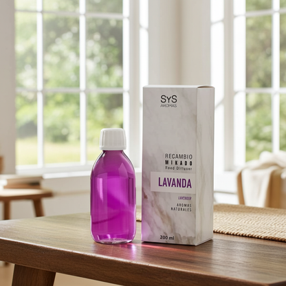 Geurstokjes Lavendel Navulling 200 ml – Langdurige Frisse Huisgeur