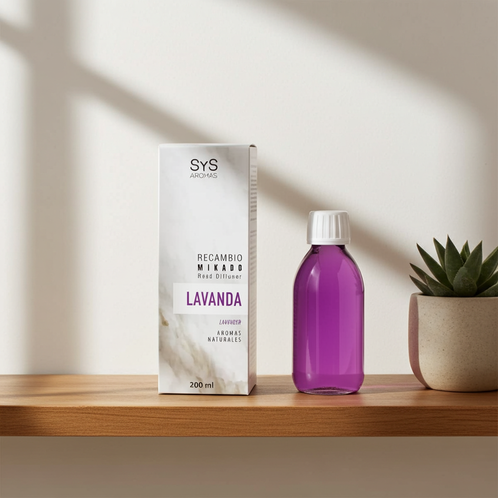 Geurstokjes Lavendel Navulling 200 ml – Langdurige Frisse Huisgeur