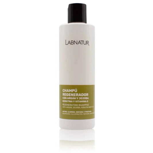 Regenererende Argan en Jojoba shampoo met keratine 250ml Labnatur
