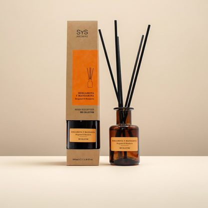 Mikado Bergamot &amp; Mandarijn 100 ml – Frisse &amp; Energieke Huisgeur