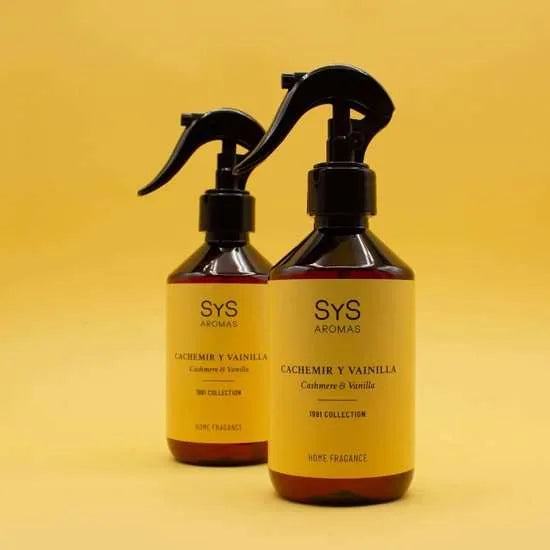 SYS Kasjmier en Vanille Roomspray - Huisparfum - Interieurspray 300ml