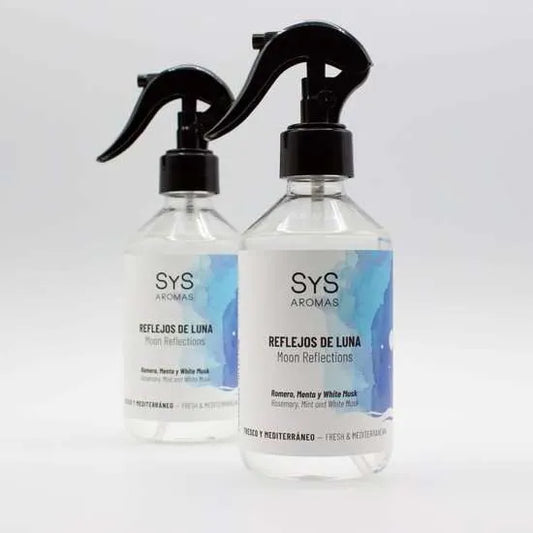 SYS Rozemarijn en Munt Roomspray - Huisparfum - Interieurspray 300ml