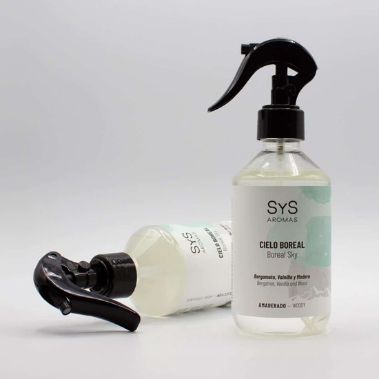 SYS Bergamot en Vanille Roomspray - Huisparfum - Interieurspray 300ml