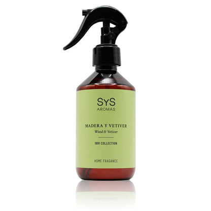 SYS Hout &amp; Vetiver Roomspray - Kamerspray - Interieurspray 300ml