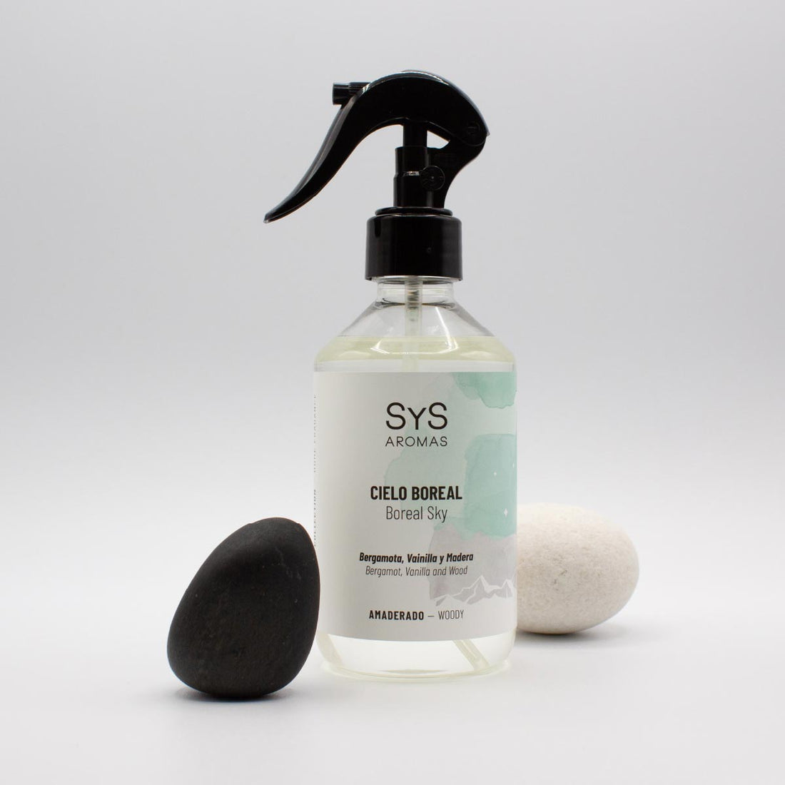 SYS Luxe huisparfum Boreal Sky - Bergamot &amp; Vanille - Kamerspray 300ml 2