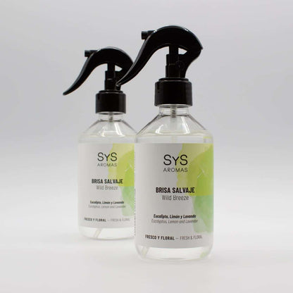 SYS Luxe huisparfum Wild Breeze - Eucalyptus, Citroen &amp; Lavendel - Kamerspray 300ml 4