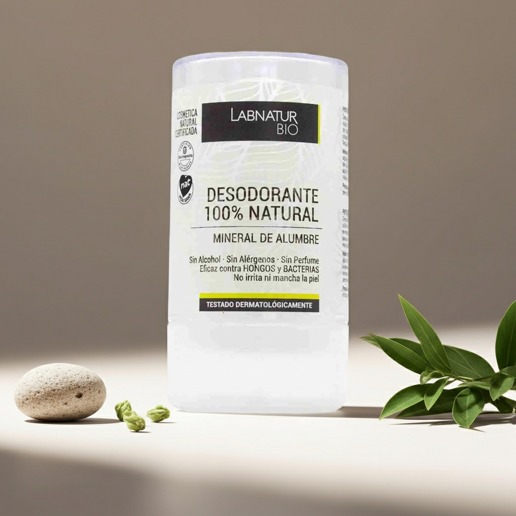 Natuurlijke Aluin Deodorant Stick 120 g – 100% Natuurlijk, Hypoallergeen &amp; Vegan | Labnatur