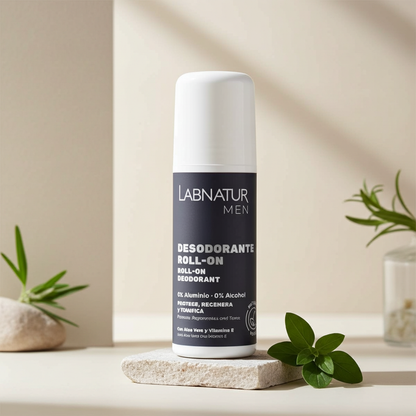 Natuurlijke Deodorant voor Mannen 75 ml – Roller – 0% Aluminium &amp; Alcohol – Labnatur