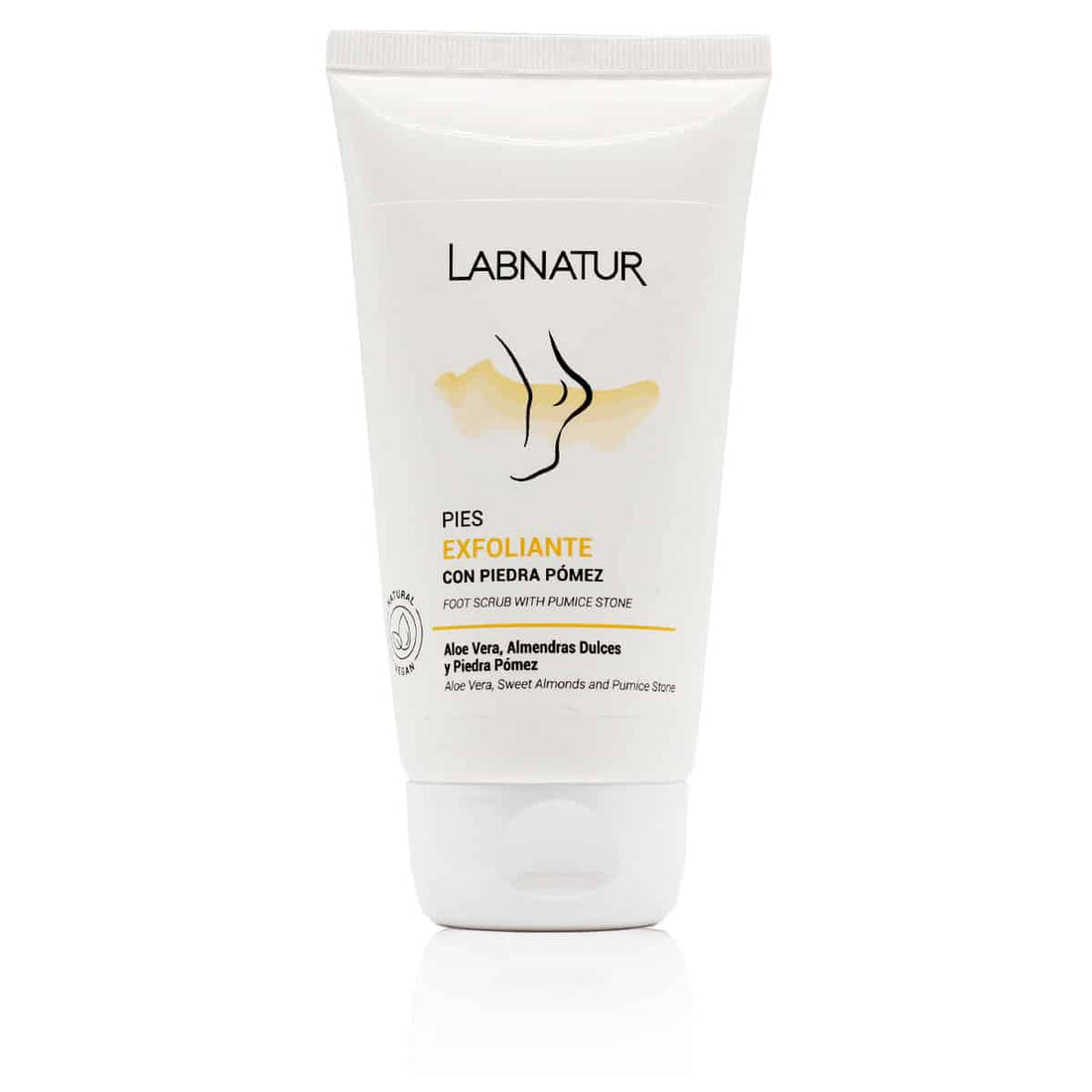 Voeten scrub met Aloe Vera 150ml Labnatur - Labnatur Nederland