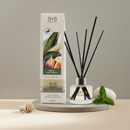 Geurstokjes Kersenbloesem &amp; Jasmijn 100 ml – Luxe Natuurlijke Luchtverfrisser | Botanical SYS Aromas