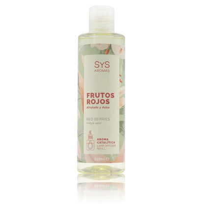 Wellness Geurlamp olie Rode Vruchten huisparfum 250ml SYS - Labnatur Nederland