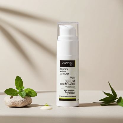 Biologisch Gezichtsserum 30ml – Natuurlijk Regenererend &amp; Anti-Aging – Labnatur