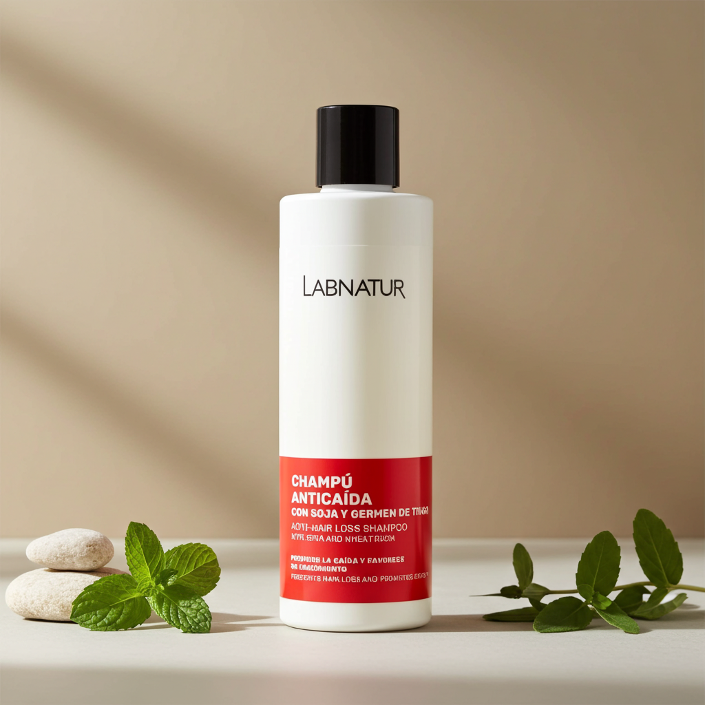 Natuurlijke Anti-Haaruitval Shampoo – Sterker &amp; Voller Haar | Vegan 250 ml