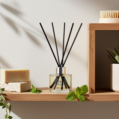 Geurstokjes Vijg &amp; Engelwortel 100 ml – Luxe Natuurlijke Luchtverfrisser | Botanical SYS Aromas