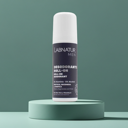 Natuurlijke Deodorant voor Mannen Roller 75 ml – Neutraliseert Geur &amp; Hydrateert de Huid