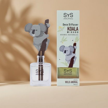 Geurdiffuser Koala 90 ml – Frisse Natuurlijke Huisgeur