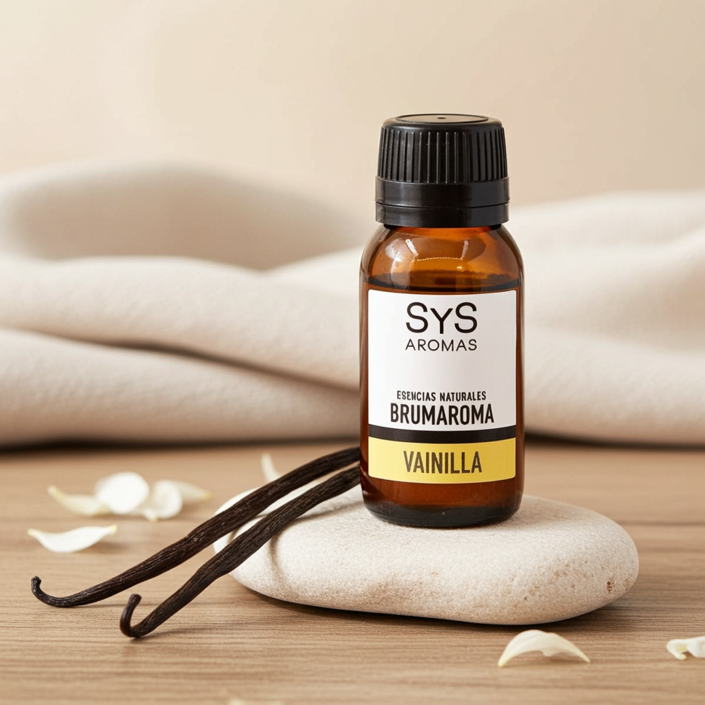 Etherische Olie Vanille 50 ml – Warm &amp; Zoet Aroma | Natuurlijke Aromatherapie | SYS Aromas