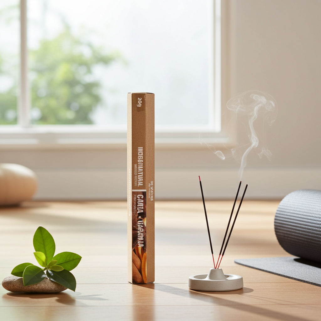 Natuurlijke Kaneel Wierook – Warme Kruidige Geur voor Een Gezellige Sfeer | 20 Stokjes