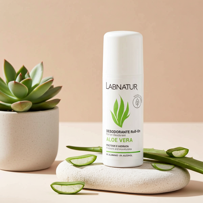 Biologische Aloe Vera Deodorant Roller 75 ml – Neutraal &amp; Fris de Hele Dag