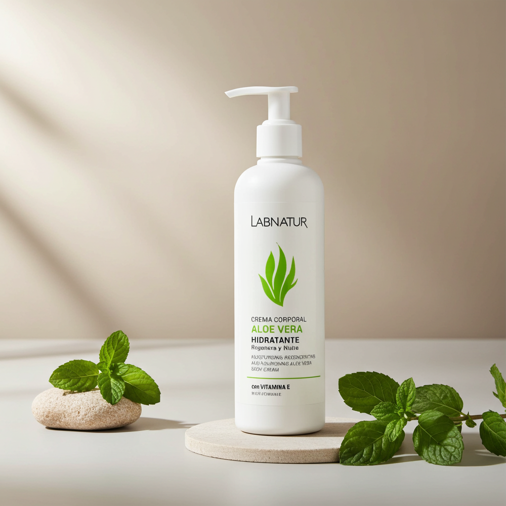 Bodycrème Aloë Vera 300 ml – Hydraterende &amp; Kalmerende Lichaamscrème | Natuurlijk, Vegan &amp; Verstevigend | Labnatur