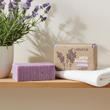 Labnatur Lavendel Natuurlijke Zeep 100 g – Ontspannend &amp; Verzachtend voor de Huid