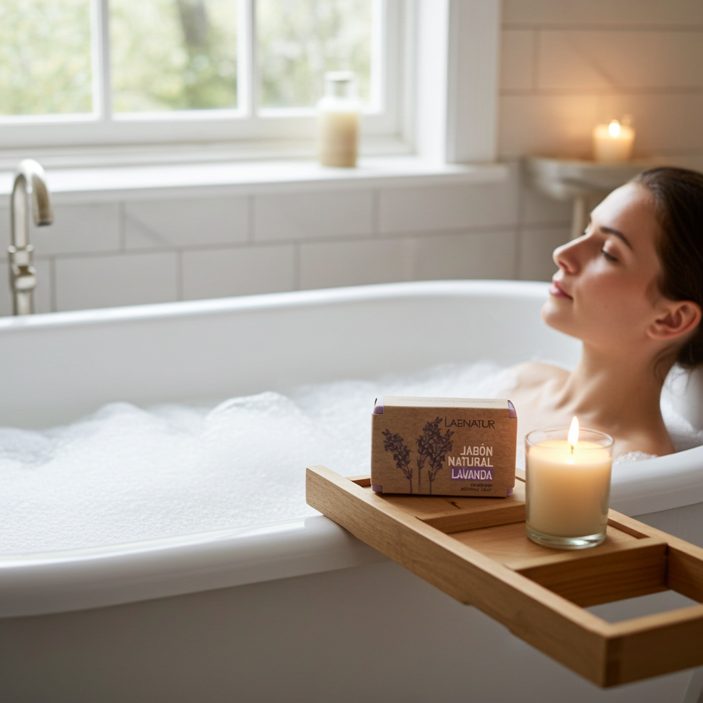 Labnatur Lavendel Natuurlijke Zeep 100 g – Ontspannend &amp; Verzachtend voor de Huid