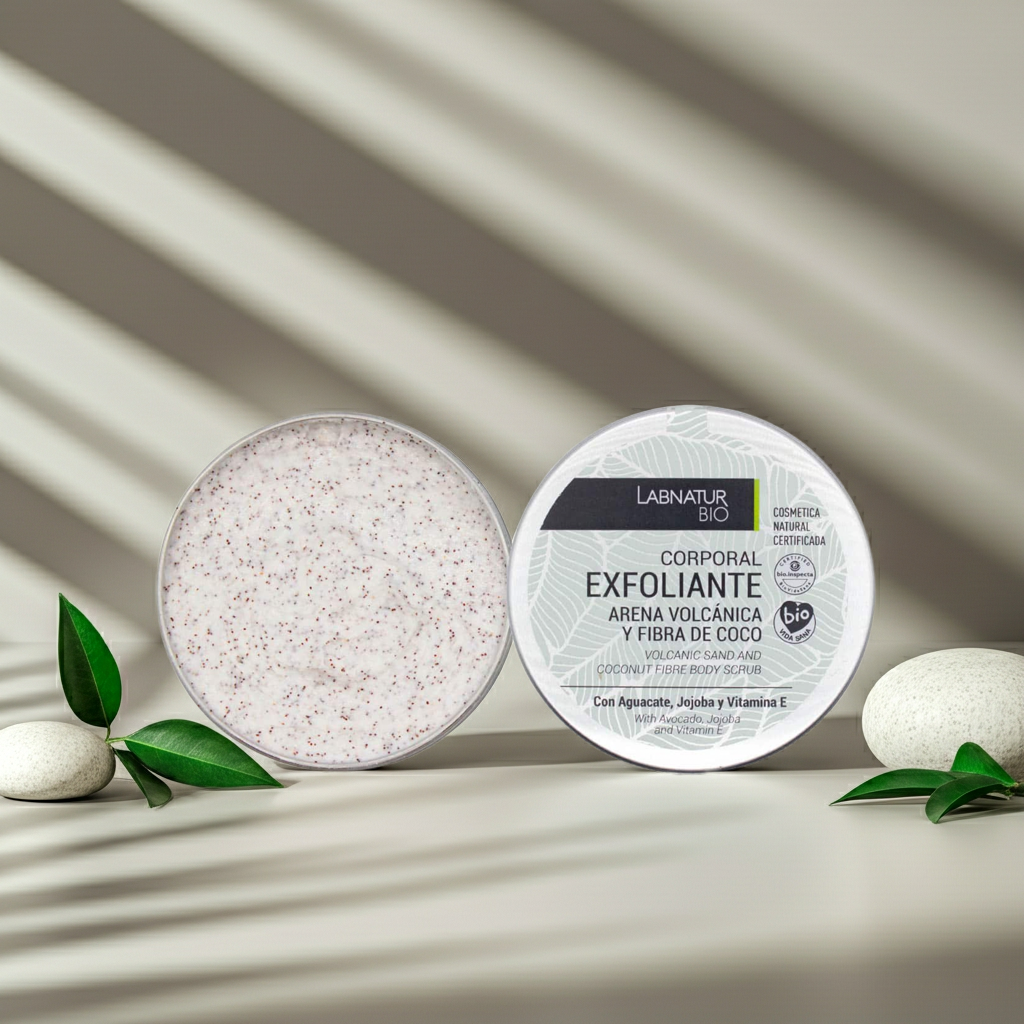 Bodyscrub 250 ml – Natuurlijke &amp; Biologische Exfoliërende Body Scrub | Vegan | Labnatur Bio Cosmetica