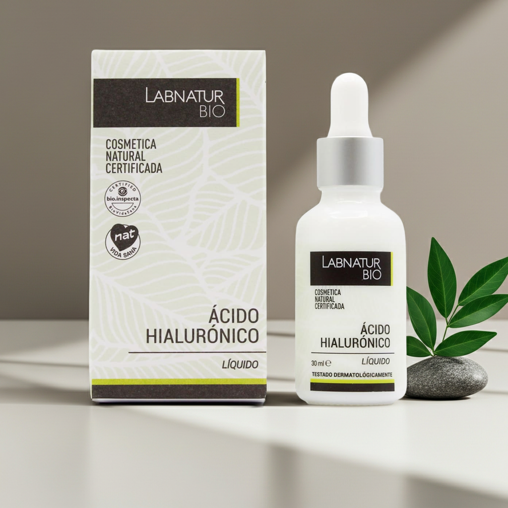 Gezichtsserum Hyaluronzuur 30 ml – Diepe Hydratatie &amp; Anti-Aging – Labnatur