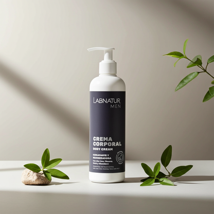 Natuurlijke Bodycrème Mannen 300 ml – Aloe Vera, Shea Butter &amp; Allantoïne – Labnatur