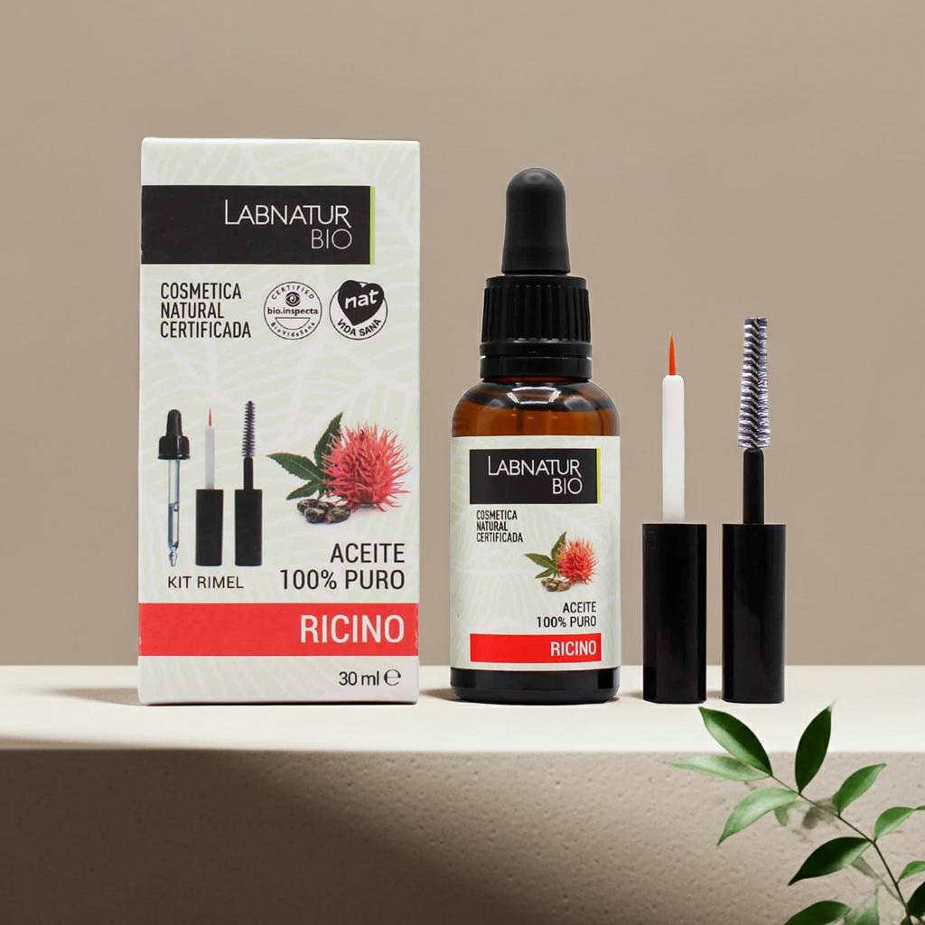 Biologische Ricinusolie 30ml – 100% Puur &amp; Koudgeperst – Voor Haar, Wimpers &amp; Huid