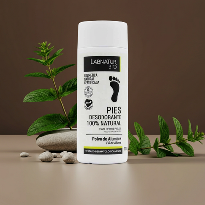 Voet Deodorant Aluin 100 g – 100% Natuurlijk, Hypoallergeen &amp; Geurloos | Labnatur