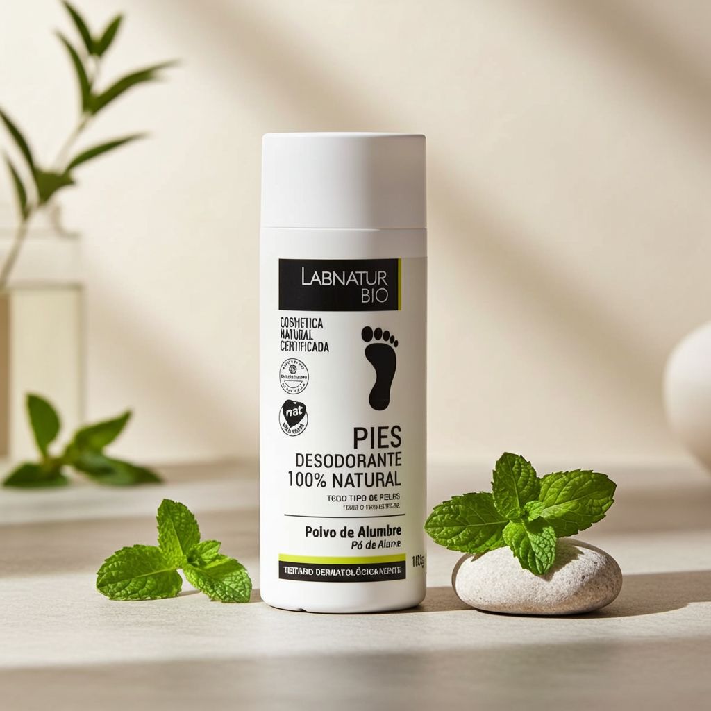 Voet Deodorant Aluin 100 g – 100% Natuurlijk, Hypoallergeen &amp; Geurloos | Labnatur
