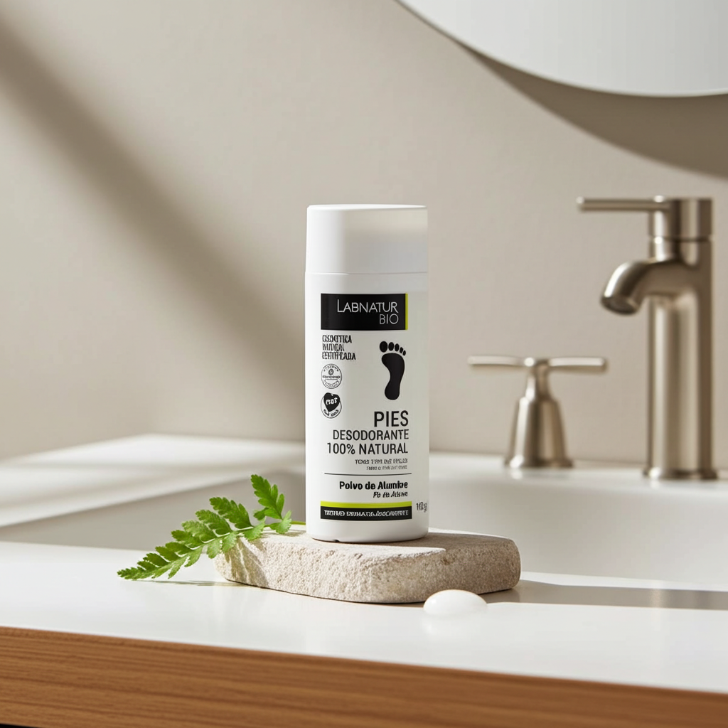 Voet Deodorant met Aluin – Neutraliseert Geur &amp; Verfrist de Voeten