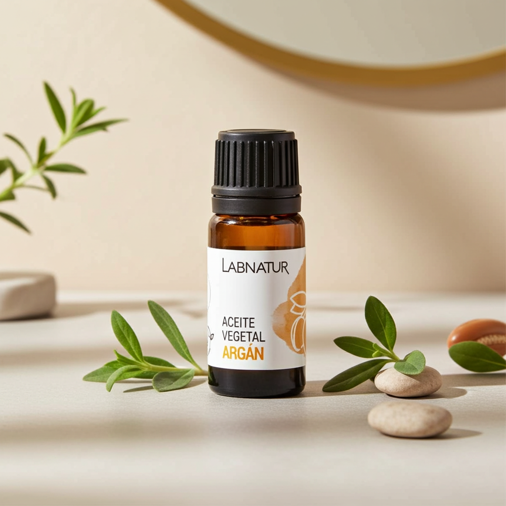 100% Pure Arganolie 10 ml – Natuurlijke Gezichts- &amp; Huidolie – Labnatur